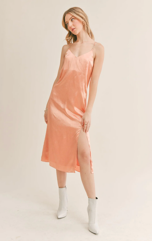 DAHLIA RING SLIP DRESS
