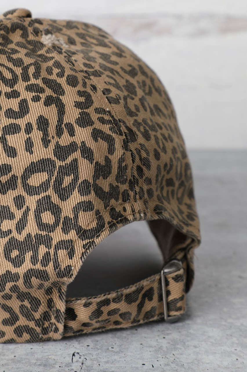 LEOPARD BASEBALL HAT
