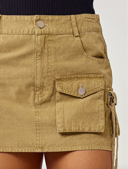 BROOKLYN CARGO SKIRT