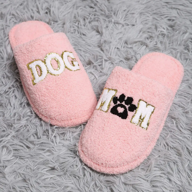 Dog Mom Slippers