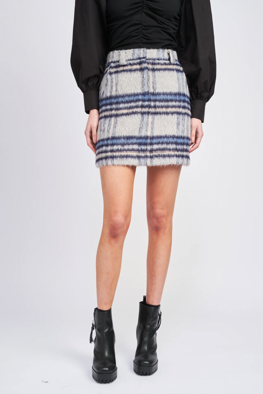 DEMI WOOL MINI SKIRT