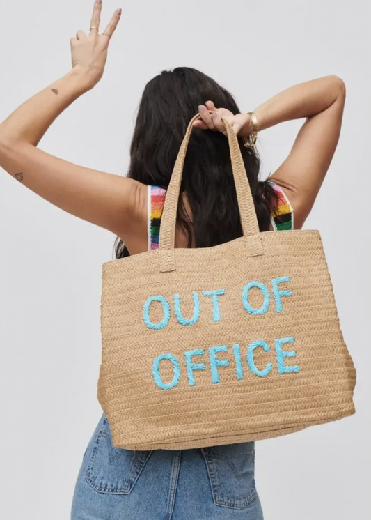 OUT OF OFFICE BEACH BAG